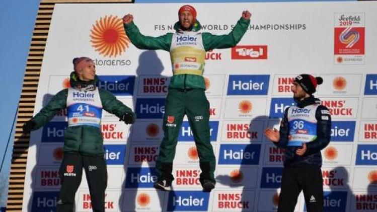 Duitser Markus Eisenbichler pakt wereldtitel op grote schans